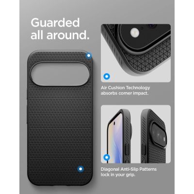 10. Spigen Liquid Air Mag MagSafe Case for Google Pixel 11 Pro XL - Matte Black