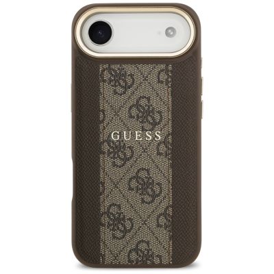 3. Guess 4G Stripe MagSafe case for iPhone Air - brown