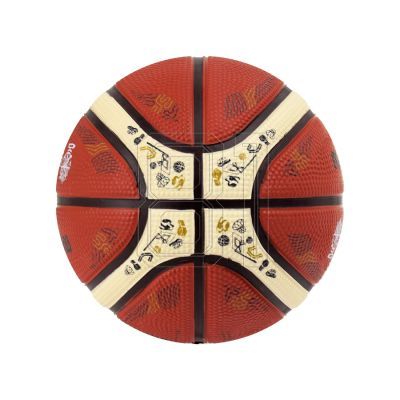 3. Molten EUROBASKET 2025 mini replica basketball B1G200-E5Z