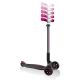 15. Globber Master Prime 3-Wheel Scooter / Black - Neon Pink 664-110