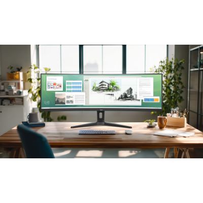 18. iiyama ProLite XCB4594DQSU-B1 computer monitor 113 cm (44.5") 5120 x 1440 px Dual QHD LED Black