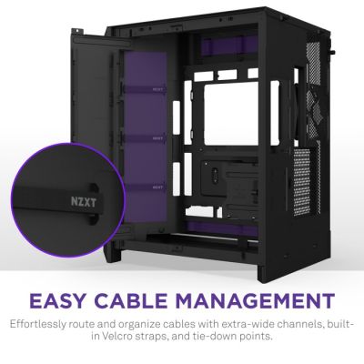 19. NZXT H9 FLOW RGB+ MIDI TOWER CASE WITH WINDOW BLACK
