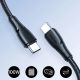 2. Joyroom S-A11 Surpass cable 60W USB-C - USB-C 0.25m - black
