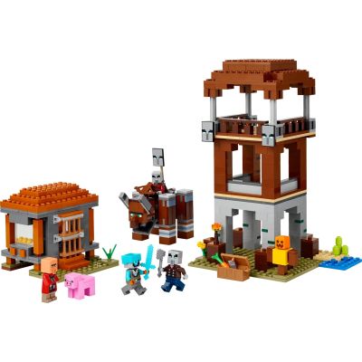 3. LEGO Minecraft 21278 Robbers and Devastators Hideout