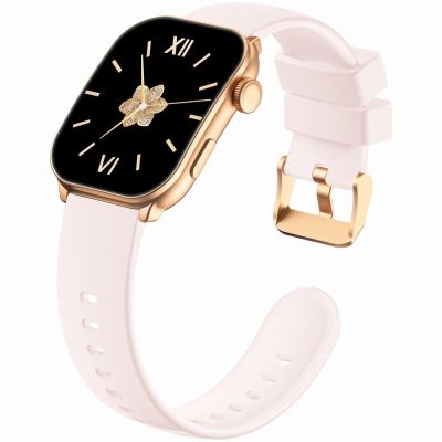 7. GRAVITY GT28-6 Women's Smartwatch Strap + Bracelet Rose Gold Pink