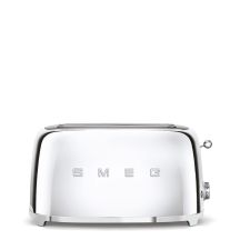 Smeg TSF02SSEU Toaster 4 Slices Chrome