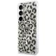 2. Guess IML Leopard Print Triangle MagSafe Case for Samsung Galaxy S26 - Black