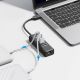2. Orico PW3UR25-U3 USB Hub 4-Port 3x USB-A 3.0 1x RJ45 2.5G Ethernet 1 m - Black