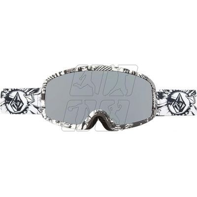 6. Volcom Migrations women's/men's sports goggles ski snowboard winter silver (VG0022118)