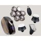 3. ELDOM G61 5W 7-BLADE SHAVING RAZOR, 60 MIN. RUN TIME + TRIMMER + HAIRDRYER ATTACHMENTS IPX6