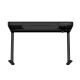 6. Activejet ET119W-C Electric Height Adjustable Desk, Black. Tabletop dimensions: 140 x 70 cm.