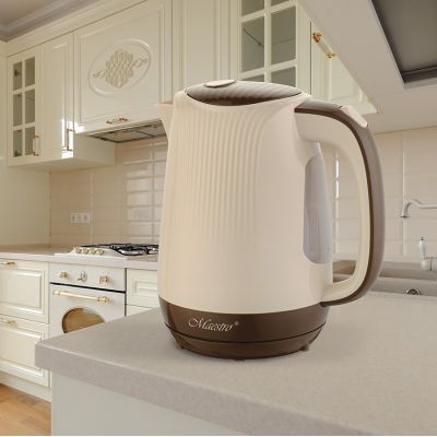 2. Electric kettle 1.7l 2200W MR-042-BEIGE MAESTRO