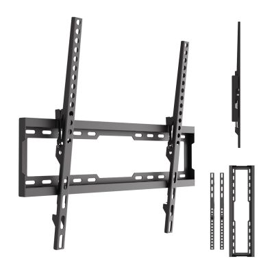 9. MACLEAN TV MOUNT / HANGER 37-86'' MACLEAN TV MOUNT / HANGER, MAX VESA 600X400, 37-86", UP TO 45KG, BLACK, TILT ADJUSTMENT