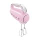 9. Smeg HMF01PKEU Mixer Hand Mixer 250W Pink
