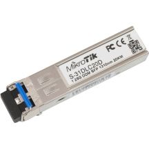 Mikrotik S-31DLC20D 1.25G Dual LC UPC SM 20km SFP Insert