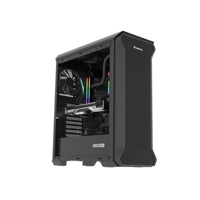 34. GENESIS IRID 505F MIDI TOWER CASE WITH WINDOW USB 3.0 NPC-1997