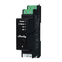 Intelligent Z-Wave Shelly Wave Pro Shutter LR DIN Rail Controller