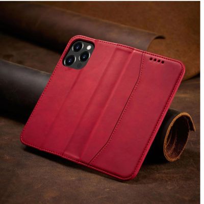 9. Magnet Fancy Case case for iPhone 14 Plus flip cover wallet stand red