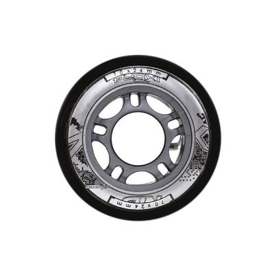 14. PU 70x24 82A BLACK WHEELS (4 pcs.) NILS EXTREME