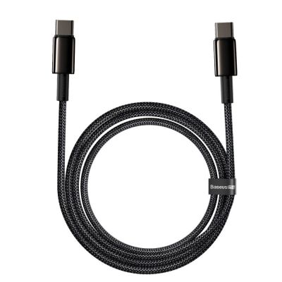 2. Baseus CATWJ-A01 USB-C - USB-C PD QC cable 100W 5A 480Mb/s 2m - black