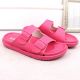 11. Big Star W INT2004E foam flip-flops with buckles, fuchsia