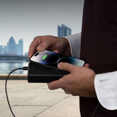 5. Powerbank Puro Fast 20000 mAh 2x USB-A + 1x USB-C - black