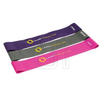 71. Exercise rubbers set HMS PRO SET GU04