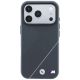 3. BMW M Tire Track with Silver Line MagSafe Case for iPhone 18 Pro Max / 17 Pro Max – graphite