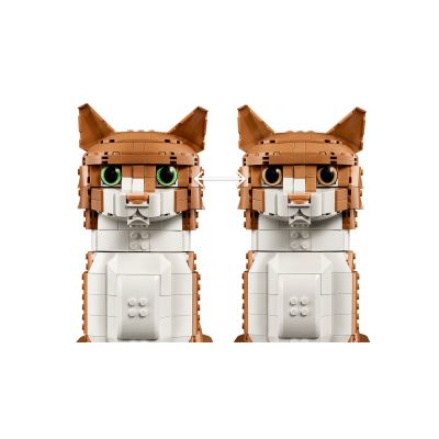 8. LEGO Ideas 21376 - Ginger Cat