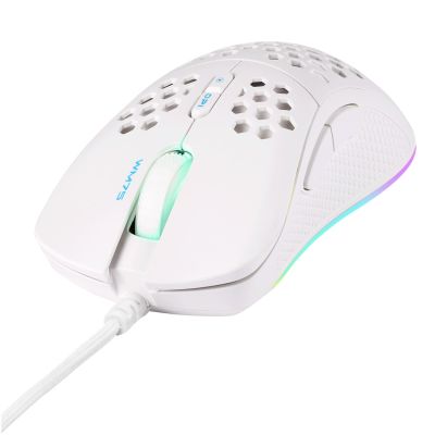 2. Deltaco Gaming GAM-108-W mouse Right-handed USB Type-A Optical 6400 DPI