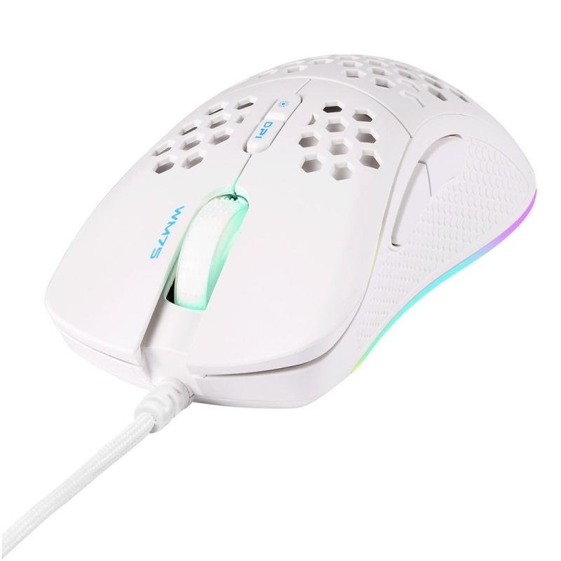 2. Deltaco Gaming GAM-108-W mouse Right-handed USB Type-A Optical 6400 DPI