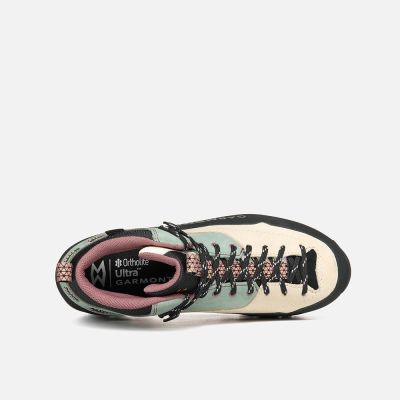 6. Garmont Vetta Evo GTX Women's Approach Shoes - Iceberg Green/Whitecup Grey