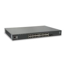 LevelOne GTL-2881 Managed Network Switch L3 Gigabit Ethernet (10/100/1000) Gray