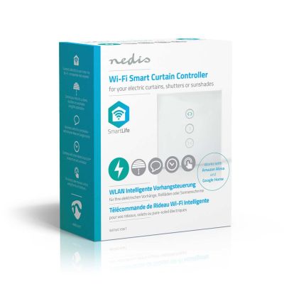 7. Nedis WIFIWC10WT smart home - transmitter Wired and Wireless Wall-mountable WWAN