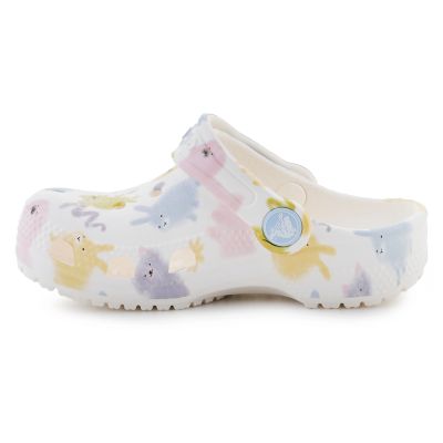 9. Crocs Classic Pastel Pets Clog T Jr 210989-0WV flip-flops