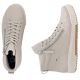 5. Rieker W0164-60 comfortable beige women's leather ankle boots