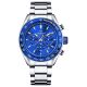 Men's Watch Giewont Chronograph Sapphire Silver Blue GW9580-B3