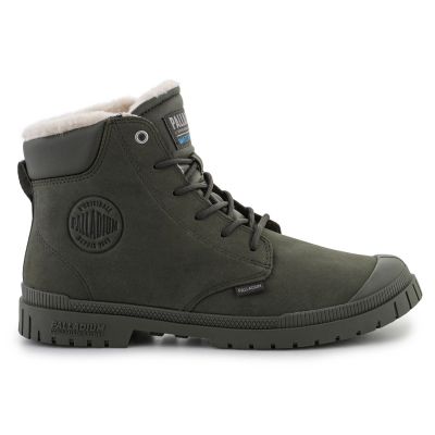 7. Palladium SP20 Cuff Leather Waterproof WL U 79067-325-M Olive Night shoes