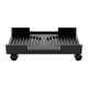 7. Orico CPB3 computer stand on wheels, load capacity 20 kg - black