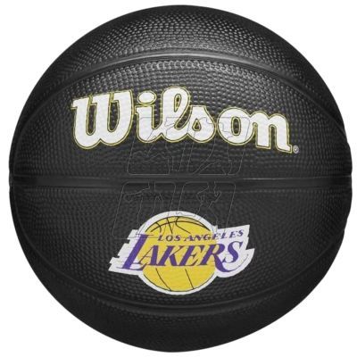 5. Ball Wilson Team Tribute Los Angeles Lakers Mini Ball Jr. WZ4017601XB