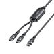2. UNITEK USB-C CABLE 2IN1 PD 100W SILICONE 1.8M