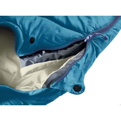 7. Deuter Little Star Children's Sleeping Bag (95 – 130 cm) - Wave/Bone