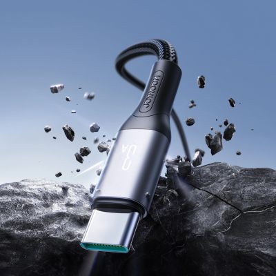 4. Joyroom S-A28 Flash Series 3A USB-A - USB-C cable 1m - black