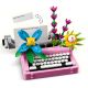 5. LEGO Creator 3-in-1 31169 – Typewriter with Flowers