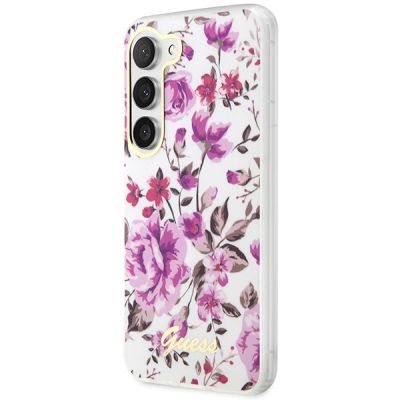 2. Guess GUHCS23MHCFWST S23+ S916 white/white hardcase Flower Collection