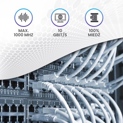 42. Extralink CAT6A FTP (F/FTP) V2 Indoor Twisted-Pair Network Cable, 500 m, LSZH