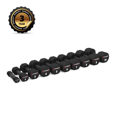 HPT08 2 x 8 KG POLYURETHANE TPU HMS Dumbbells