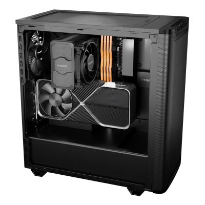16. BE QUIET HOUSING! PURE BASE 501 Airflow Window Black