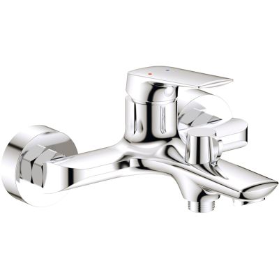 Wall-mounted bathtub faucet