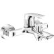 Wall-mounted bathtub faucet